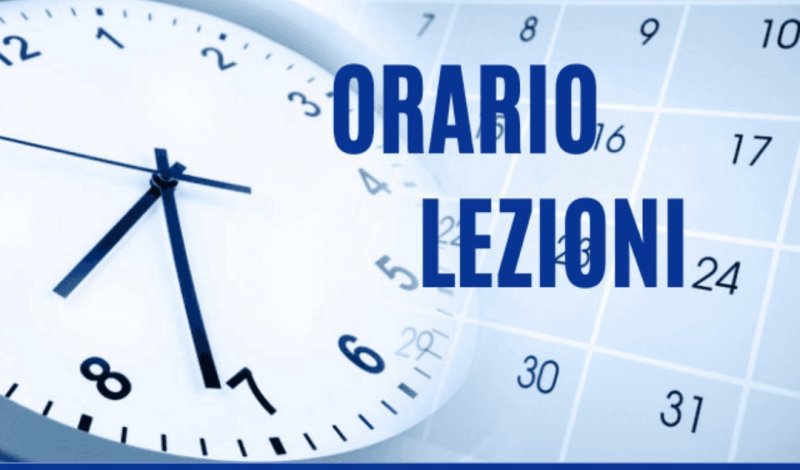 Orario delle lezioni